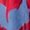 blue, variant on Satin Wrap Maxi Dress Blue Background With Red Flowers V-Neck 3/4 Sleeve A-Line Evening Gown
