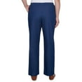 thumbnail image 3 of Alfred Dunner Womens Petite Solid Medium Pant, 3 of 5