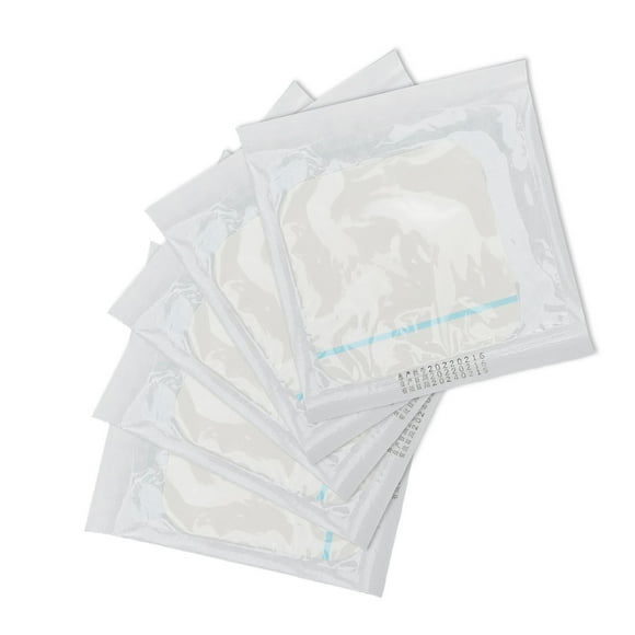 Ccdes Wound Care Patch,Waterproof Hydrocolloid Dressing,5pcs Hydrocolloid Dressing 4 X 4in Waterproof Self Adhesive Wound Care Patch Pad For Protection