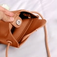 thumbnail image 3 of Bolso bandolera pequeño de PU para teléfono móvil, cartera con ranuras para tarjetas de crédito para mujer, 3 of 5