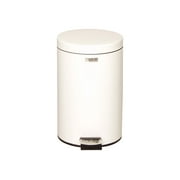 Medi-Can, Round, Steel, 3.5gal, White MST35EPLWH