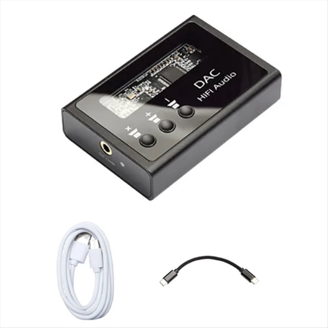 HIFI Decodificador de TeléFono MóVil Tarjeta de Sonido de Computadora Audio de de Fiebre Amplificador de Auriculares MAX97220USB AsíNcrono Es9018