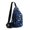 Double layer blue, variant on Men's Casual Couples Lightweight Shoulder Bag,Vertical single layer black