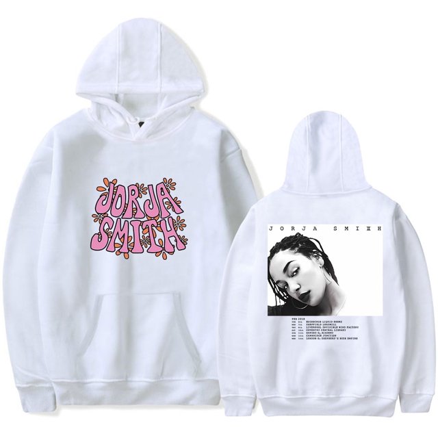 Jorja Smith Falling or Flying 2025 Tour Merch Chandail à Capuchon Manches Longues Unisexe Rétro Mode hip-hop, 01, TTTG