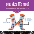 thumbnail image 4 of FunnyFeet Grandpa Teacher Humor Dress Socks for Men - Silly Patterns, White Elephant Gifts, Groomsmen Socks, 4 of 5