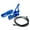Blue, variant on Rear Swing Arm Extensions + Brake Line for Sur-Ron Light Bee LB X for Segway X160