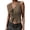 Khaki, variant on Razzly Shirt Apparel Bra Shirt Women Work 3xl Tops Crop Top Set L Ally Tops Women Fitted Cropped Shirt Satin Blouse Women Base Top Women's Linen Casual Sleeveless Tank Top Summer Breathable(Beige,M)