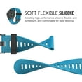 thumbnail image 3 of KOMI Band Compatible with Garmin Fenix 3/Fenix 5X, Soft Silicone Replacement Watch Band fit Garmin Fenix 3/Fenix 3 HR/Fenix 5X/5X Plus/D2 Delta PX/Descent Mk1 Smart Watch - Blue, 3 of 9