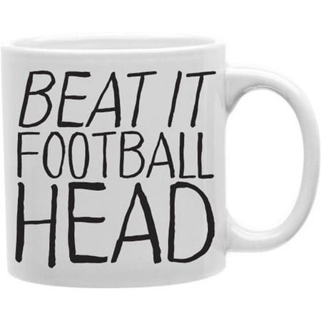 

Imaginarium Goods CMG11-IGC-FBHEAD Beat It Football Head 11 oz Ceramic Coffee Mug