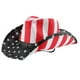 thumbnail image 1 of Wide Brim Sun Block Hat Straw Woven Cowboy Hat for Cosplay Performance Red, 1 of 5