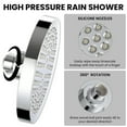 thumbnail image 2 of High Pressure Rain Shower Head, Luxury Modern Look, The Perfect Adjustable Replacement For Your Bathroom Showerhead, Comfortable Shower Experience Even at Low Water Flow (6 Inch), 2 of 5
