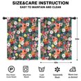 thumbnail image 2 of Blackout Kids Curtains,Pioneer Flower Floral Print Pattern Childrens Insulated Curtains Set Of 2,Bedroom Essentials,Toddler Room Decor 42"x54", 2 of 5