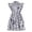 Z04-Grey, variant on MUXiin Toddler Girl Dress Socks Colorful Flutter Ruffled A-Line Tshirt Dress Lightweight Toddler Baby Girl Summer Clothes