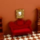 thumbnail image 2 of 3 Mini Espejos Clásicos, Mini Espejos Decorativos para Casas, Modelos de Micro Escenas, 2 of 7