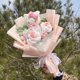 thumbnail image 5 of Muñeco de peluche de flores de jabón con forma de gato de Hello Kitty, ramo de novia, ramo de flores, regalo de San Valentín, Navidad y graduación, 5 of 5