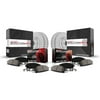 Power Stop Front & Rear Geomet Coated Brake Kit CRK7257