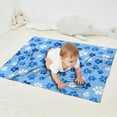 thumbnail image 2 of Blue Dog Paw Footprint Blanket,Comfortable Soft Lamb Wool Throw Blanket,All Season,Warm Lightweight Blankets for Sofa Bed Couch Living Room Chair,30"x40", 2 of 4