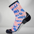 thumbnail image 2 of Zensah Independence Patriotic Socks (Mini Crew) S / Liberty, 2 of 6