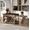Natural-01, variant on 60" Extendable Kitchen Island, Closet Island with Drawers and Shelves, Wood Kitchen Prep Table on Wheels with Power Outlets, Coffee Bar Table for Dining Room, Home Bar