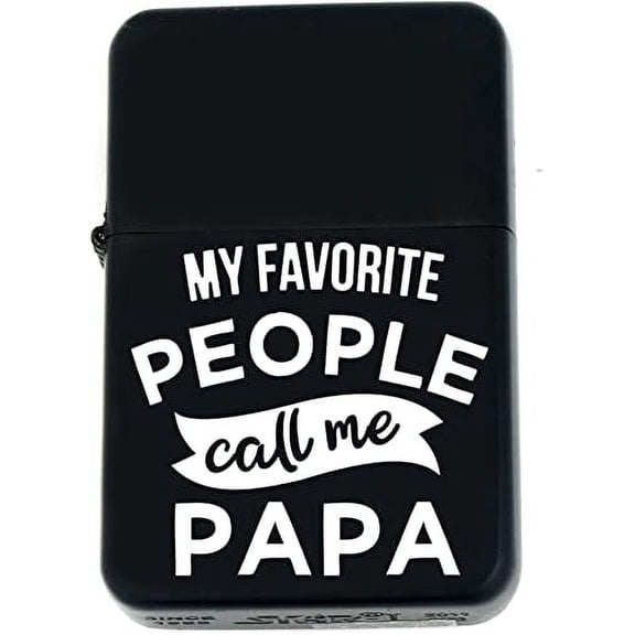 Father Days Special Gifts Infinity Oil Windproof Matt Black Lighter! (FD-13)