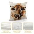 thumbnail image 4 of YINGXI Pillow Cover, Cover Decor Country for and Home Decor Pillows Cover,Flannel Cushion Cover for Couch Sofa Bed 12x12in, 4 of 5
