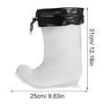 thumbnail image 2 of KONTONTY 1Pair Thermal Boot Liners for Rubber Boots White Warm Replacement Liners for Cold Weather, 2 of 5