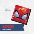 thumbnail image 4 of Platos y servilletas de Spiderman para decoración de fiestas, para 16 invitados, 4 of 5