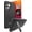 Black, variant on ZAGG Denali Samsung Galaxy S25 Ultra Case with Kickstand Black