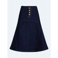 thumbnail image 5 of Scoop Women's and Women’s Plus Flare Midi Skirt, Sizes XS-4X, 5 of 6