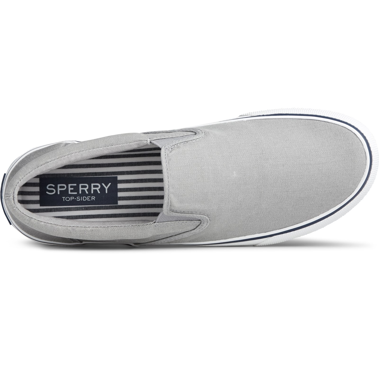 Sperry mens Striper Ii Slip on Sneaker, Sw Grey, 11.5 US  display picture 1