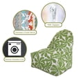 thumbnail image 2 of Majestic Home Goods Kick-It Chair, Plantation, Sage, 2 of 6