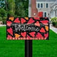 thumbnail image 2 of valentine large magnetic mailbox cover hearts valentine's day oversized, 2 of 5