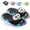 Black-3.5, variant on Cute Slippers with Cartoon Motifs That Glow,Light Up Slippers For Women,Motion Sensor LED Slides,Funny House Slippers Adult