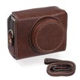 thumbnail image 1 of Portable Camera Case Synthetic Leather Camera Carry Bag with Shoulder Strap Replacement for Sony ZV1, 1 of 7