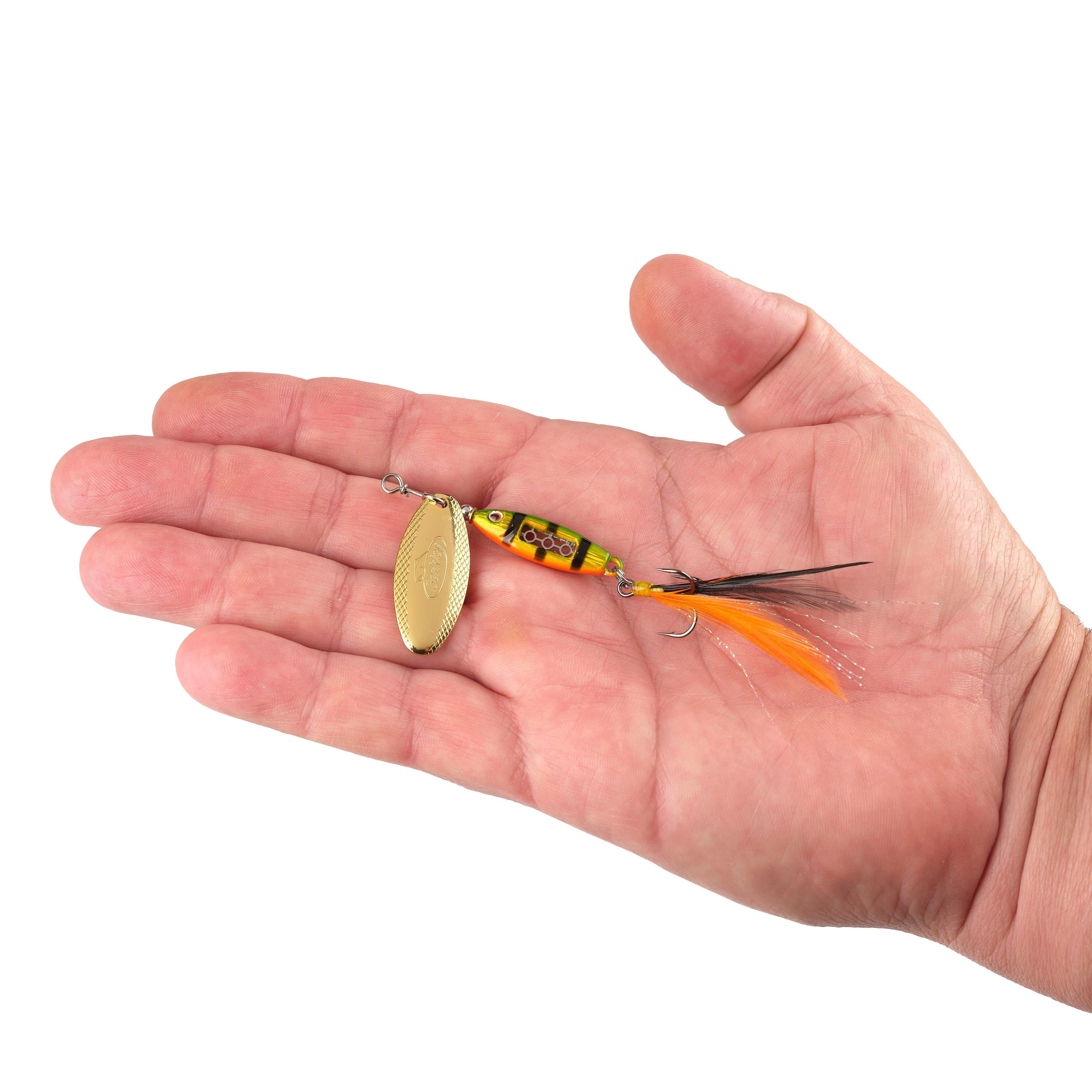 Berkley Dough Rider Minnow, 1/8 oz, Flashy Perch