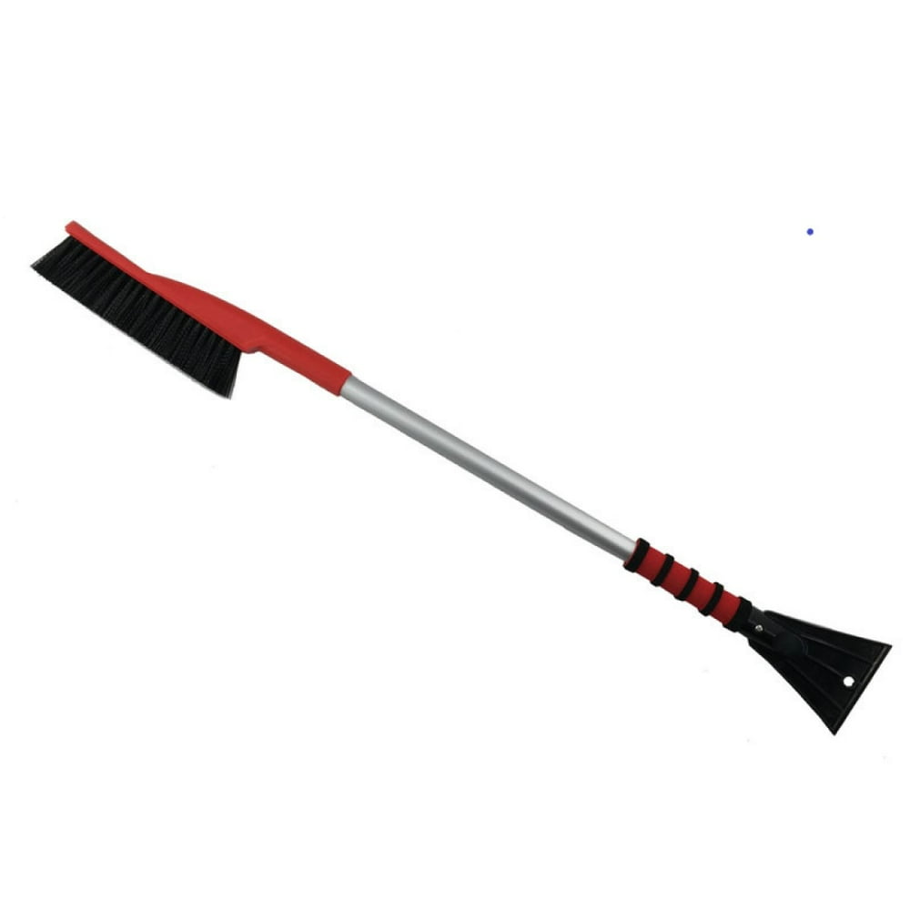 Auto Drive Winter Driving Snow Brush,35" Length, Aluminum Handle,Red