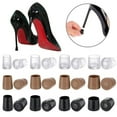 thumbnail image 4 of 10 Pairs High heel Stopper Set Non-slip PVC Shoe Heel Protector Kit Shoe Accessories, Grey, XS, 4 of 8