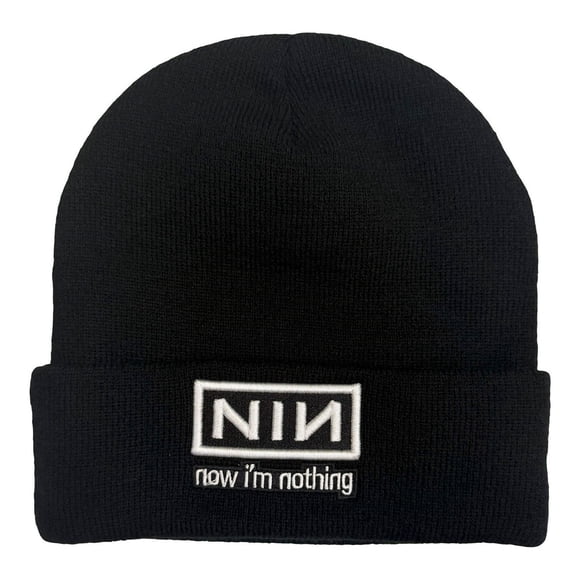 Nine Inch Nails  Adult Now I'm Nothing Beanie