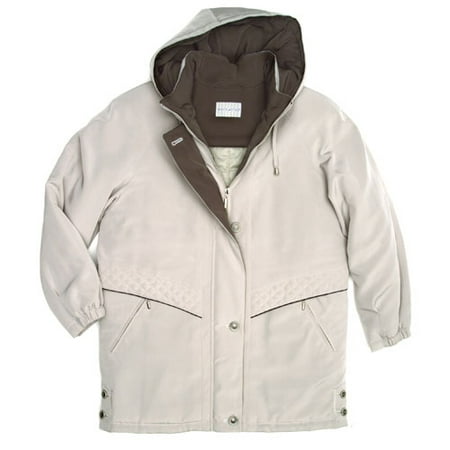 White Stag - Women's Plus Two-Toned Stadium Jacket