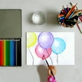 thumbnail image 7 of Uxcell Watercolor Pencil, 6Pcs Water Soluble Pencils for Blending, Coloring, Sketch Drawing, Painting, Bright Brown, 7 of 7