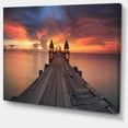thumbnail image 2 of Ciel Lumineux et Long Pont en Bois, 2 of 3