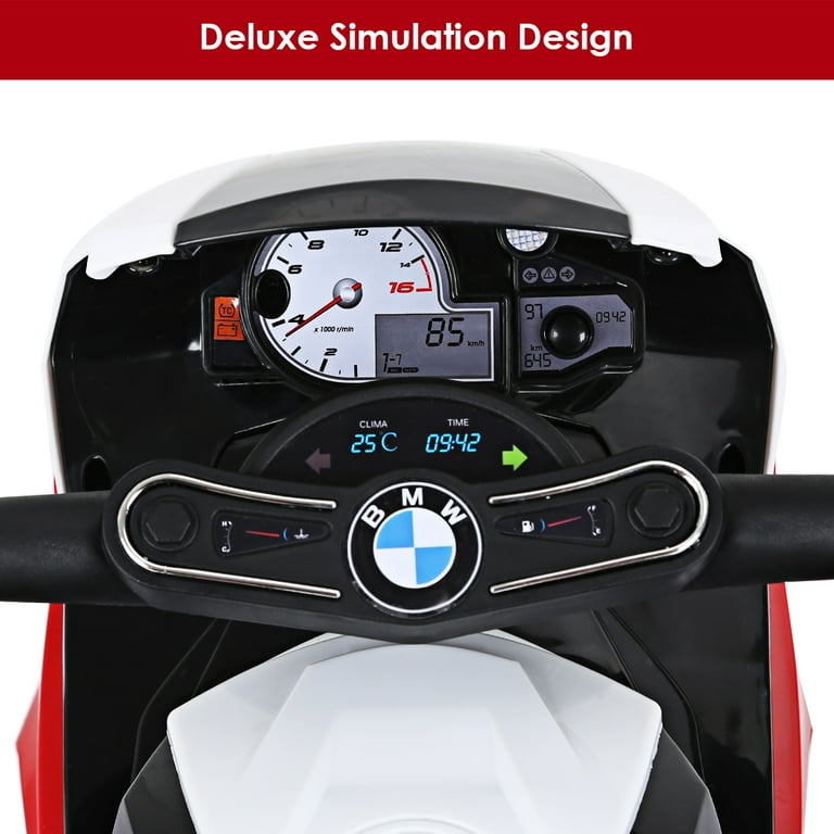 Topbuy Red 6 V BMW Motorcycle Powered Ride On