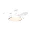 thumbnail image 1 of Ventilador De Techo Retráctil 42" estilo spring, Luz LED, Blanco Mate, 6 Velocidades, 1 of 5
