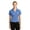Blueberry, variant on Sport-Tek Women's Dri-Mesh V-Neck Polo, Purple, L