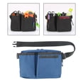 thumbnail image 4 of Practical Fanny Pack Multi Pockets Care Workers Electrician Waist Bag for Workout Store Nursing Accessories Gift - Blue, 22x5x15cm 21, 4 of 10