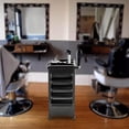 thumbnail image 4 of Miumaeov 5 Drawers Trolley Cart Beauty Salon Rolling Trolley Shelf Cart with Wheels Mobile Salon Spa Service Tray for Hair Stylist Hairdresser Beauty Tattoo, 4 of 14