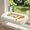 White-26.7''x18'', variant on White 24''x18'' Foldable Cat Window Perch with Cushioned Bed