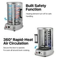 Vertical Tower Rotating Rotisserie Oven Grill Shawarma Kebab Electric