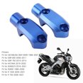 thumbnail image 3 of Handlebar Rearview Mirror Mount 1 Pair Motorcycle Mirror Mount M10 X 1.25 Clockwise Thread Adjustable Handlebar Mirror Clamp For  GSX1300R, 3 of 8
