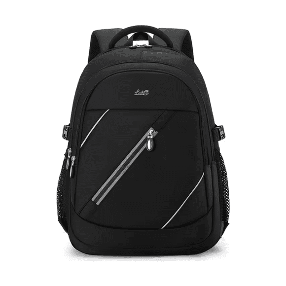 "Mochilas Hombre Gran Capacidad Impermeable Para Portátil 45l Lab.G, Color Negro "